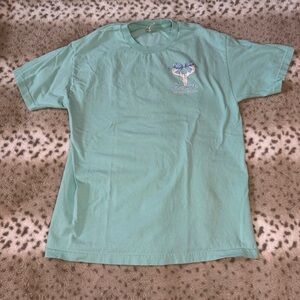 Southern attitude Teal Graphic Tee
